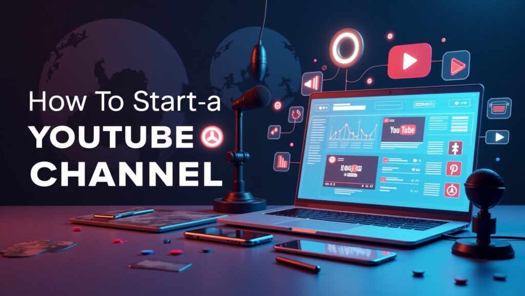 How to start a YouTube channel in 2025